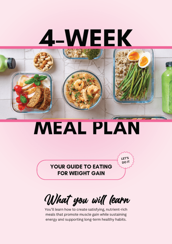 [Package] 4 Week Plan Weight Gain Program - Image 5