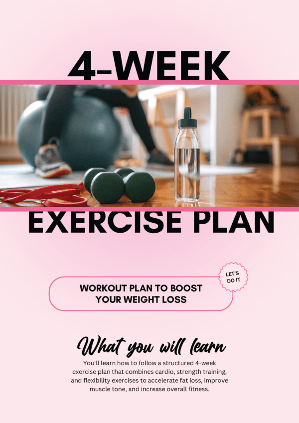 [Classic] 4 Week Plan Weight loss Program - Image 3