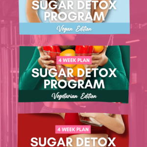 [Package] 4 Week Plan Sugar Detox Program