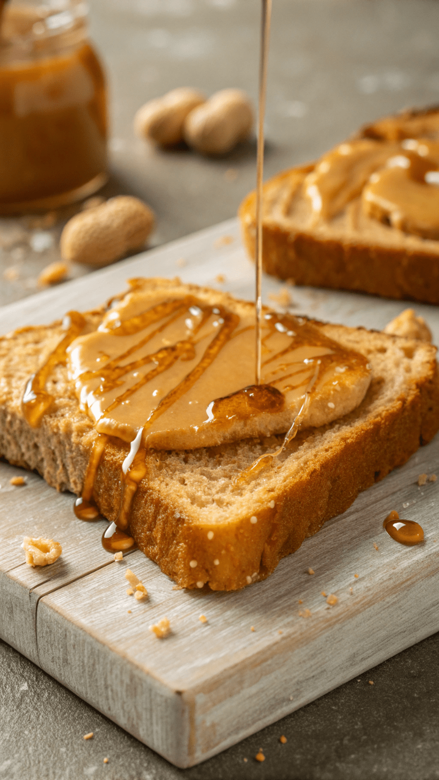 Peanut Butter & Honey Toast