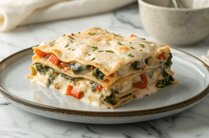 Creamy Veggie Lasagna
