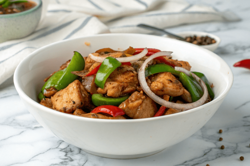 Black Pepper Chicken