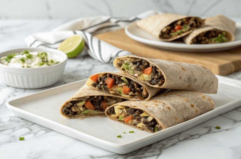 Black Bean Crunch Wraps