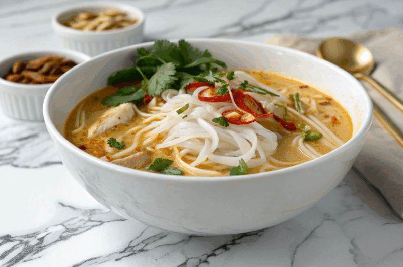 Coconut Curry Noodle Soup