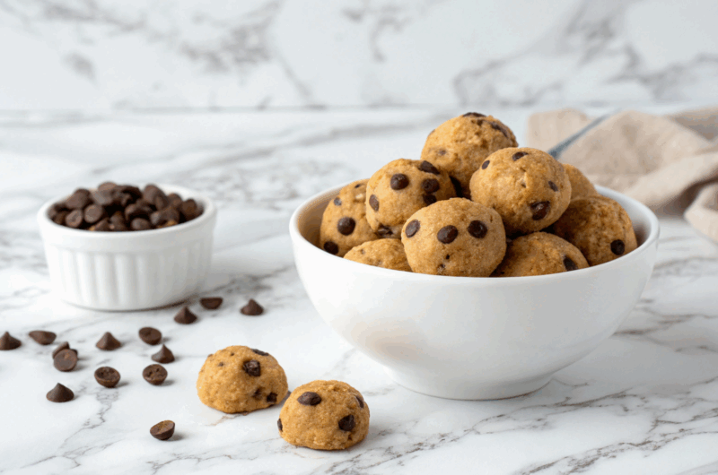 Protein Chocolate Chip Cookie Dough Bites