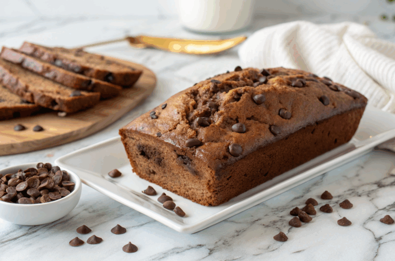 Chocolate Chip Banana Bread (Gluten-Free & Dairy-Free)