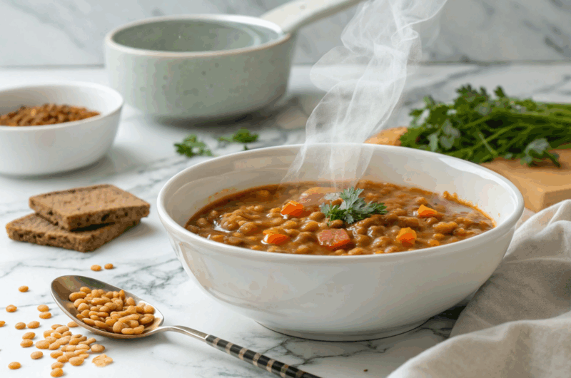 10-Minute Lentil Soup