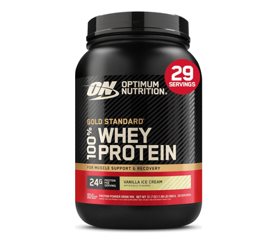 Optimum Nutrition Gold Standard Whey Protein, Vanilla Ice Cream